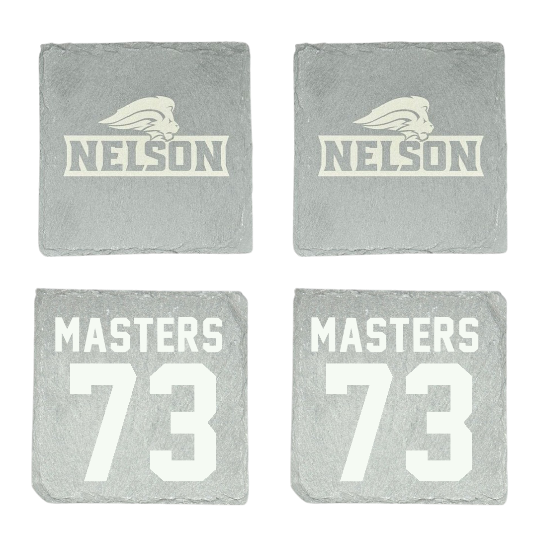 Nelson University Baseball Stone Coaster (4 Pack)  - #73 Dakota Masters