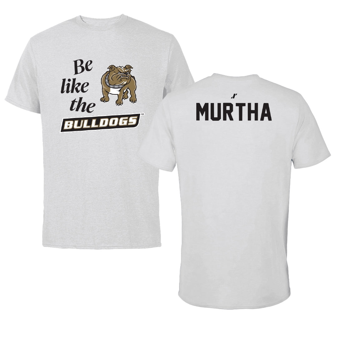 Bryant University TF and XC Light Gray Be Like Us Performance Tee - Mitchell Murtha