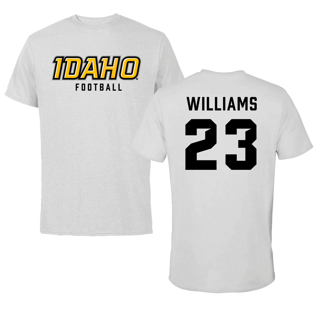 University of Idaho Football Gray Performance Tee - #23 Art Williams