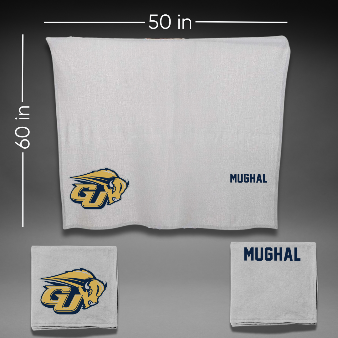 Gallaudet University TF and XC Gray Blanket - Awais Mughal