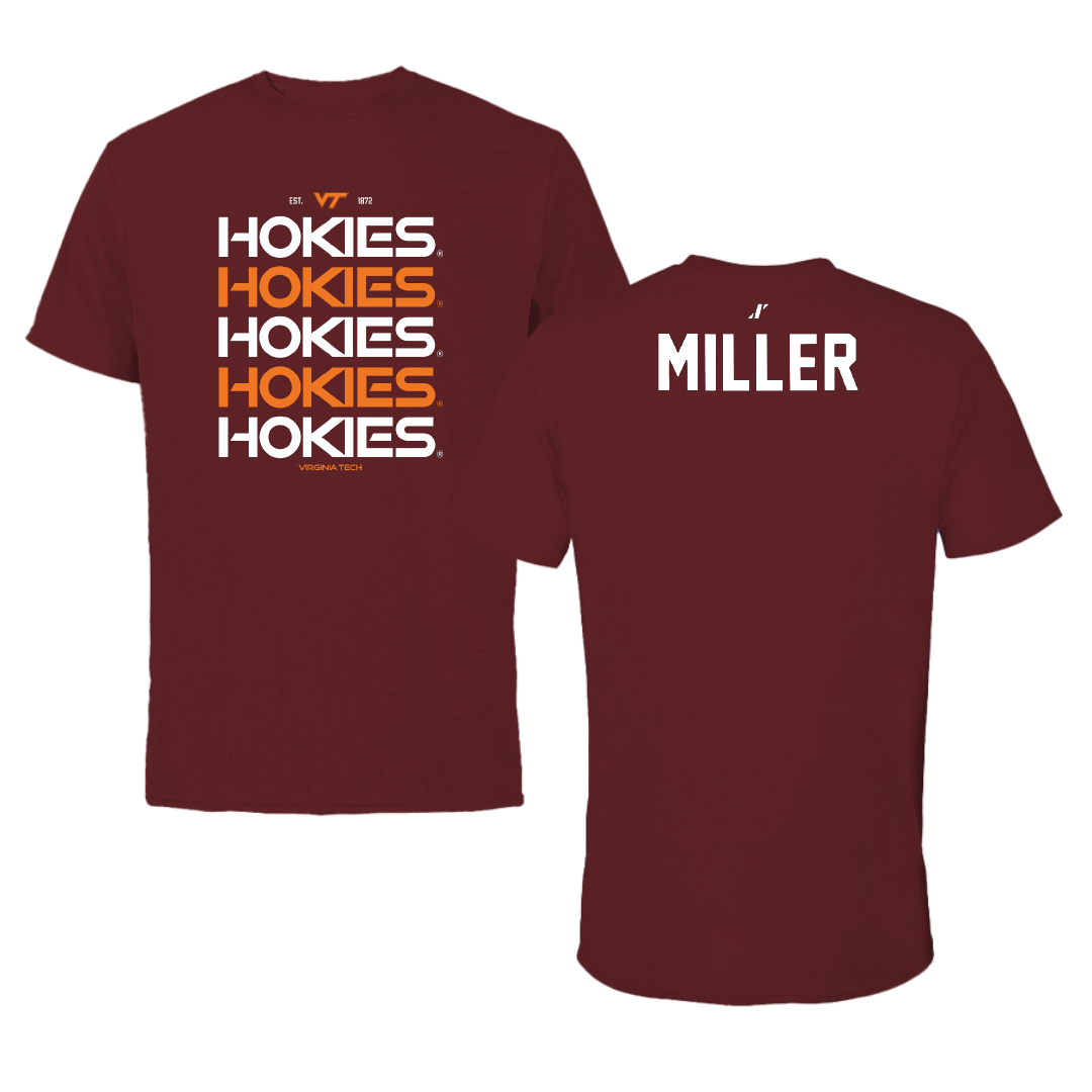 Virginia Tech Dance Maroon General Tee - Bella Miller