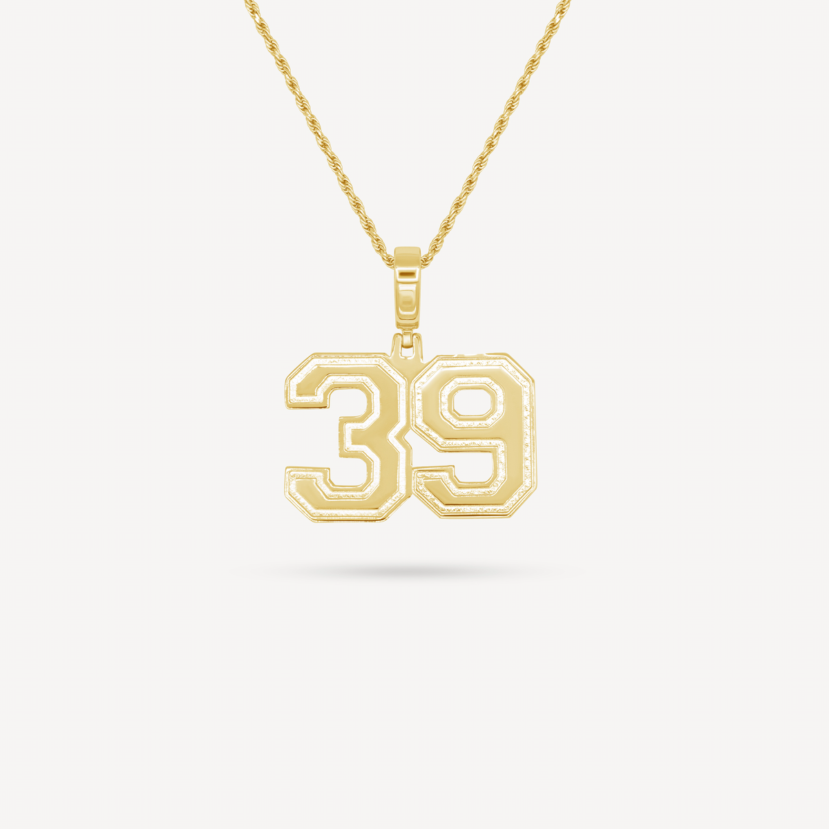 Gold Presidents Pendant and Chain - #39 Samuel Ballas
