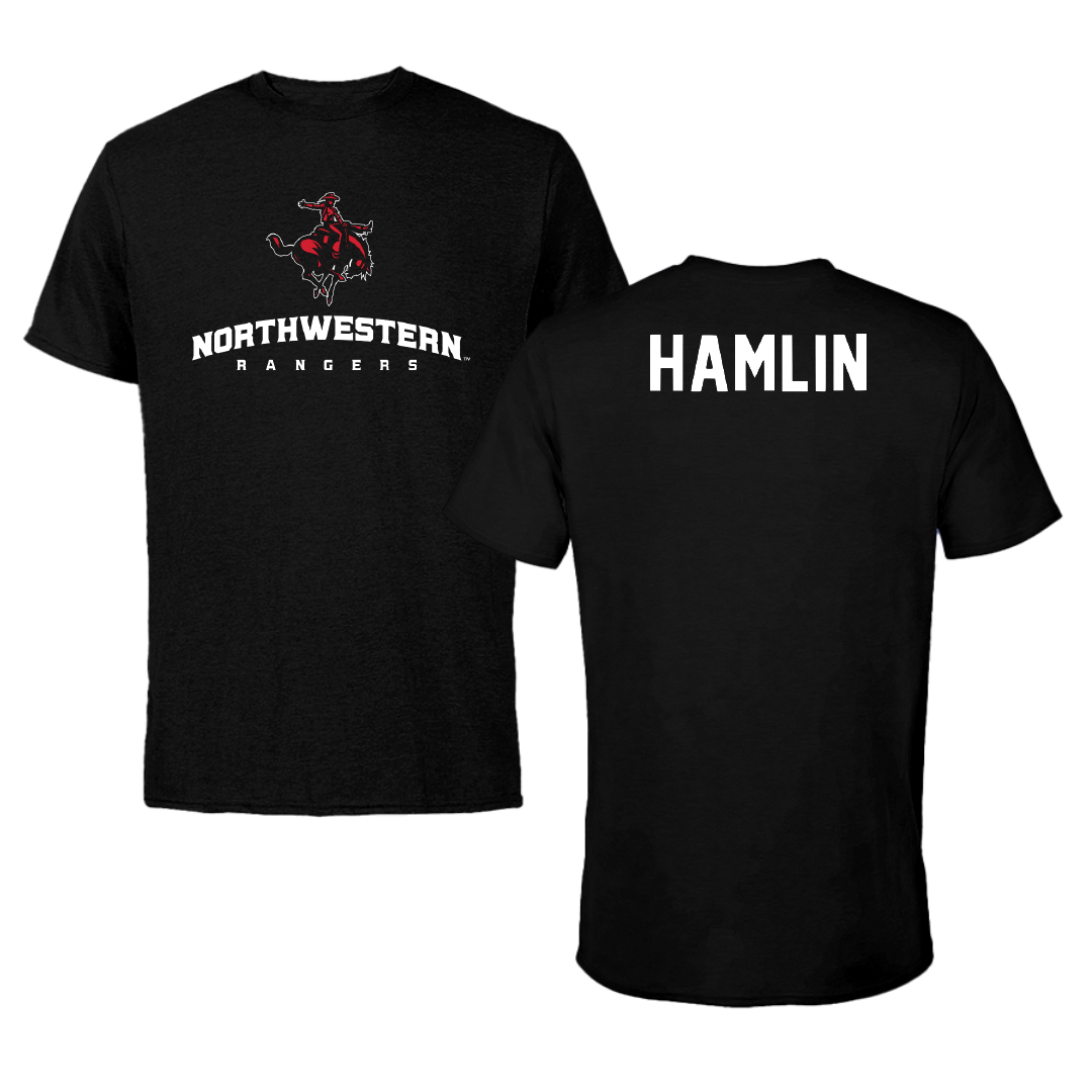 Northwestern Oklahoma State University TF and XC Black Block Performance Tee - Mariya Hamlin
