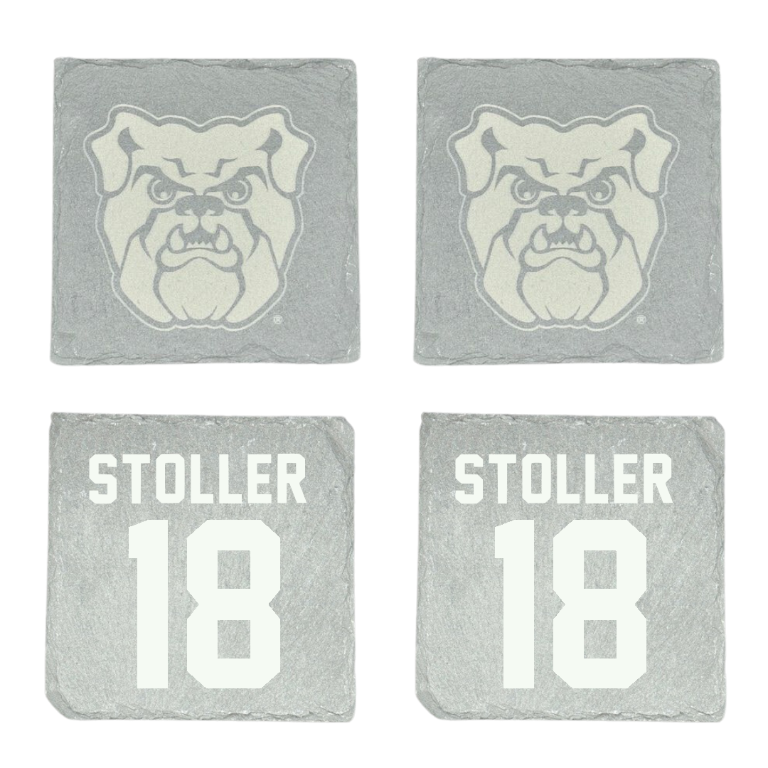 Butler University Football Stone Coaster (4 Pack)  - #18 Penn Stoller
