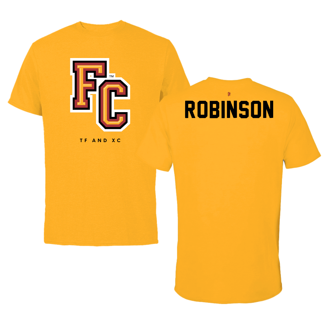 Flagler College TF and XC Gold Performance Tee - Mallory Robinson