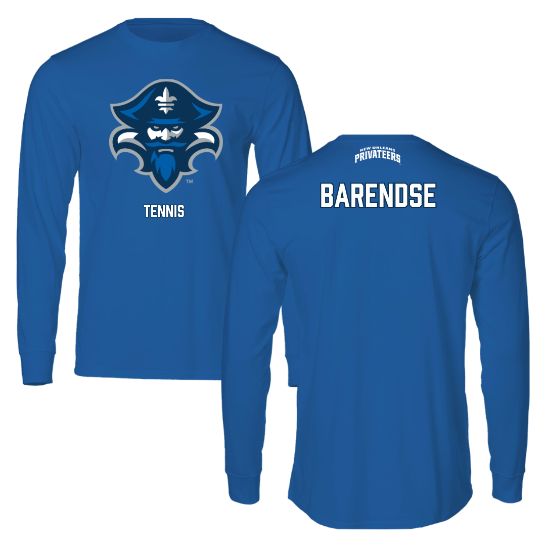 University of New Orleans Tennis Blue Performance Long Sleeve - Laurie Barendse