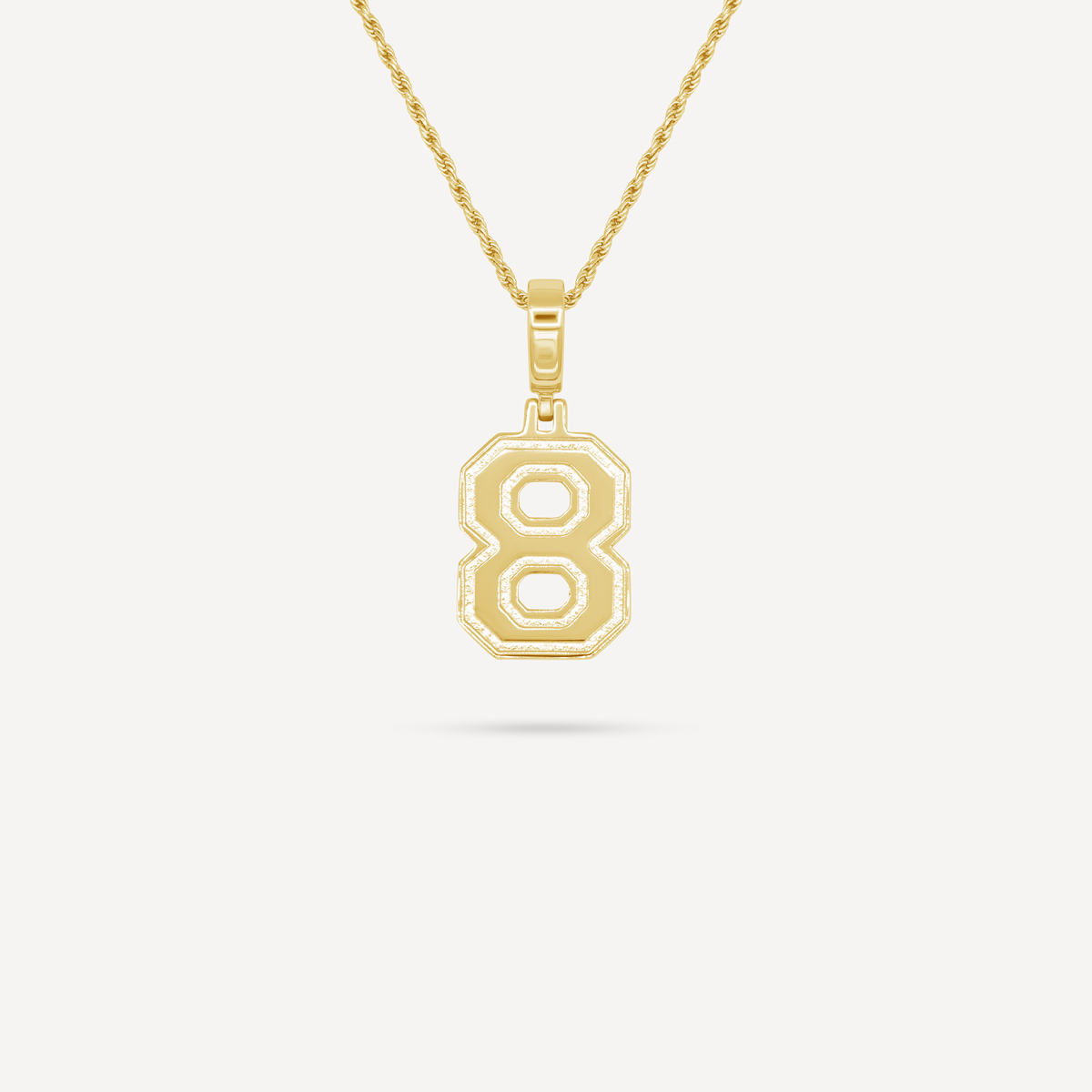 Gold Presidents Pendant and Chain - #8 Creed McDonald