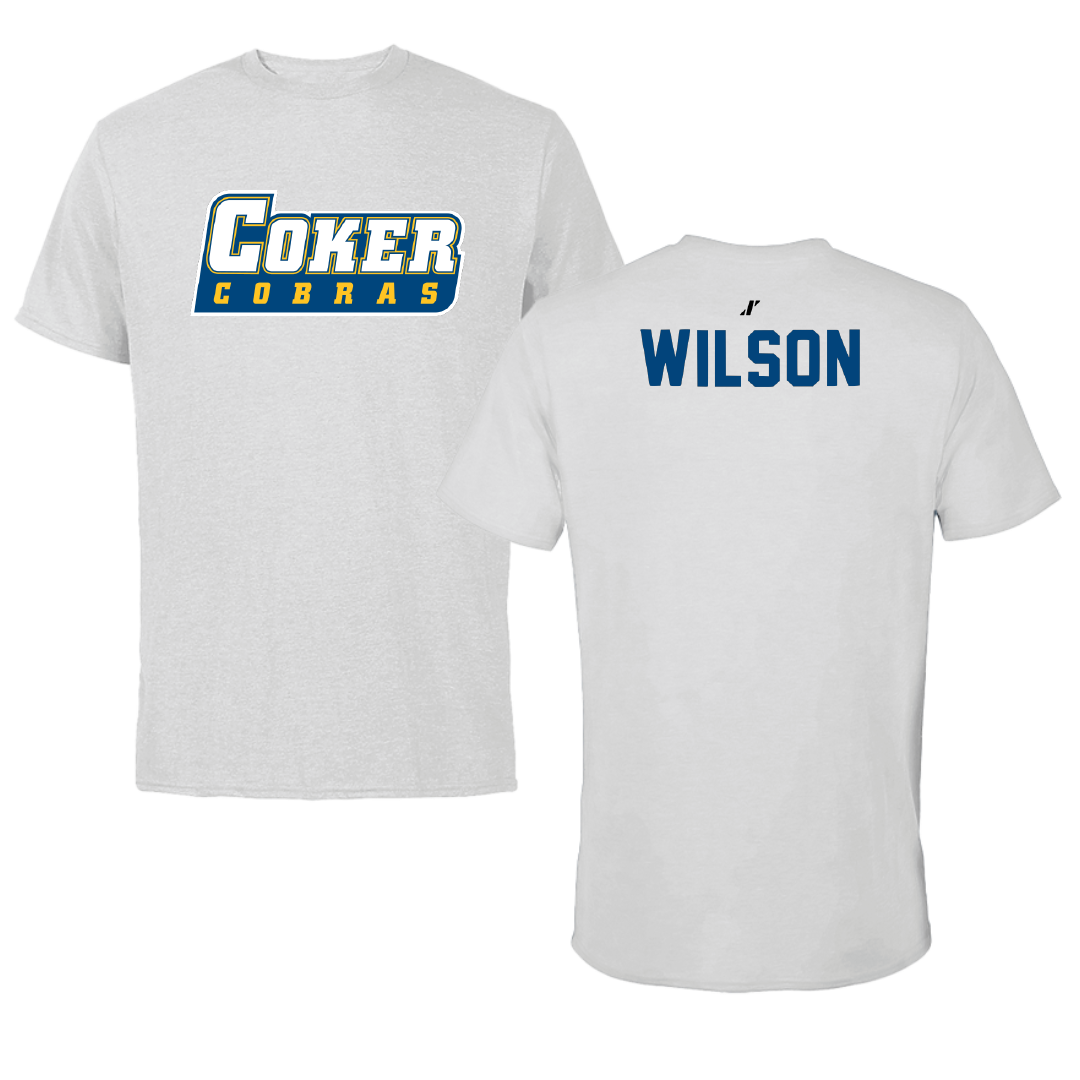 Coker University TF and XC Light Gray Tee - Michael Wilson