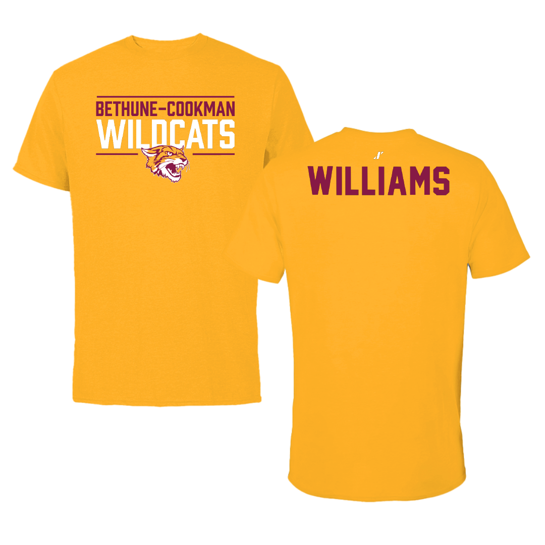 Bethune-Cookman University Cheer Gold General Performance Tee - Keianna Williams
