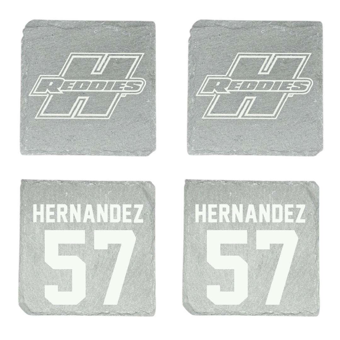 Henderson State University Football Stone Coaster (4 Pack)  - #57 Gabe Hernandez
