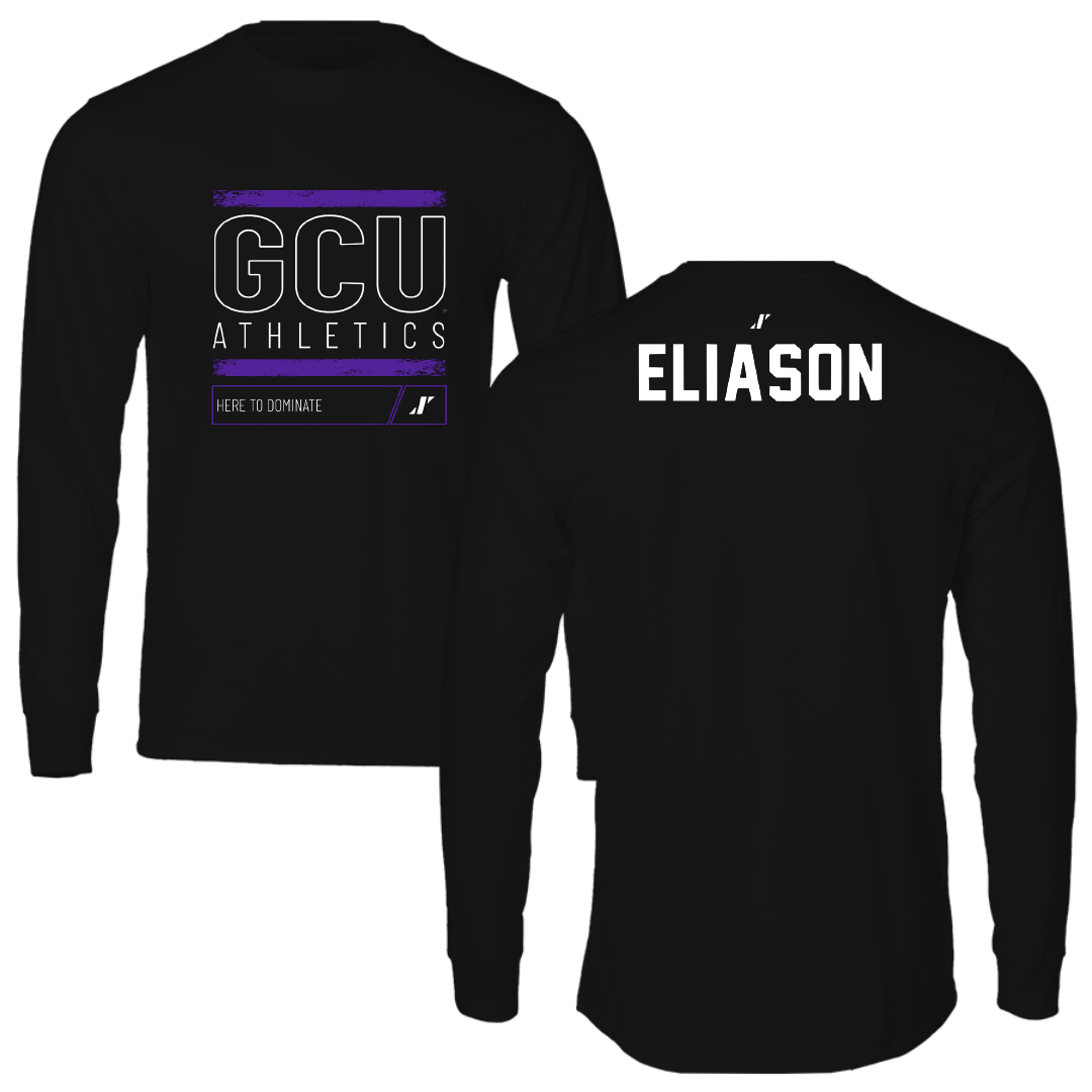 Grand Canyon University TF and XC Black Dominate Long Sleeve - Mac Eliason