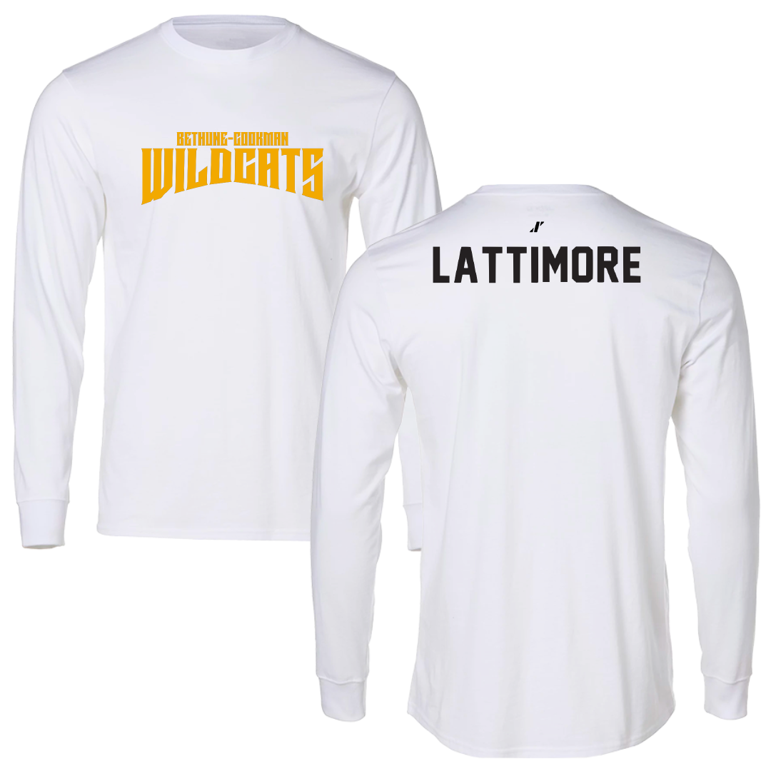 Bethune-Cookman University Cheer White Classic Long Sleeve - Rose Lattimore
