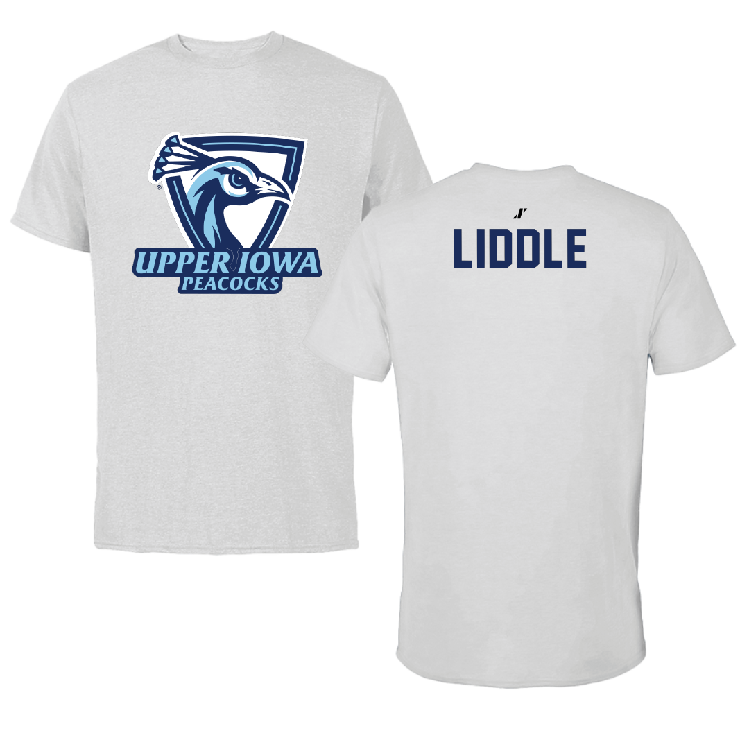 Upper Iowa University Golf Light Gray Tee - Clayton Liddle