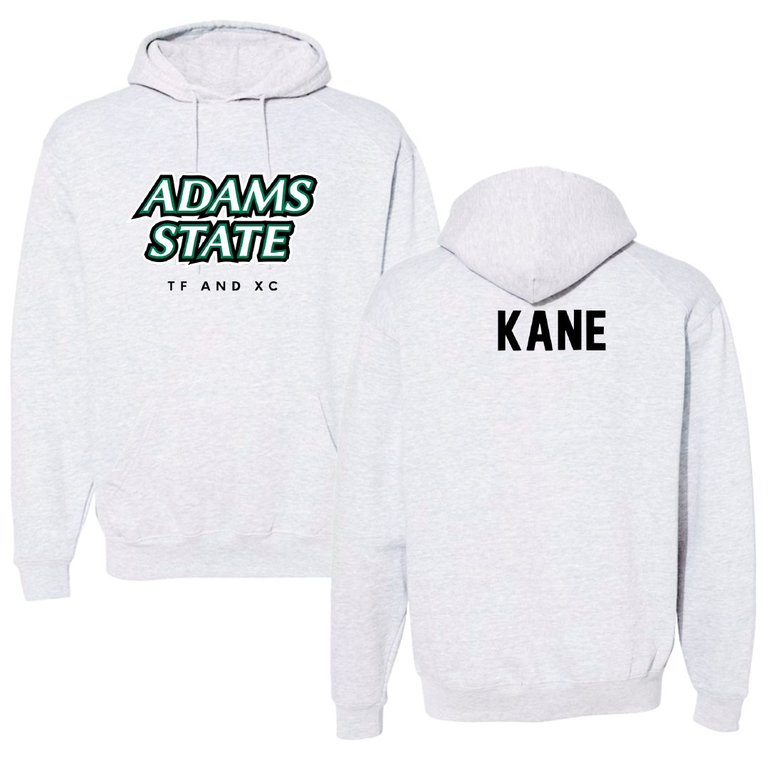 Adams State University TF and XC Gray Block Hoodie - Aziz Kane