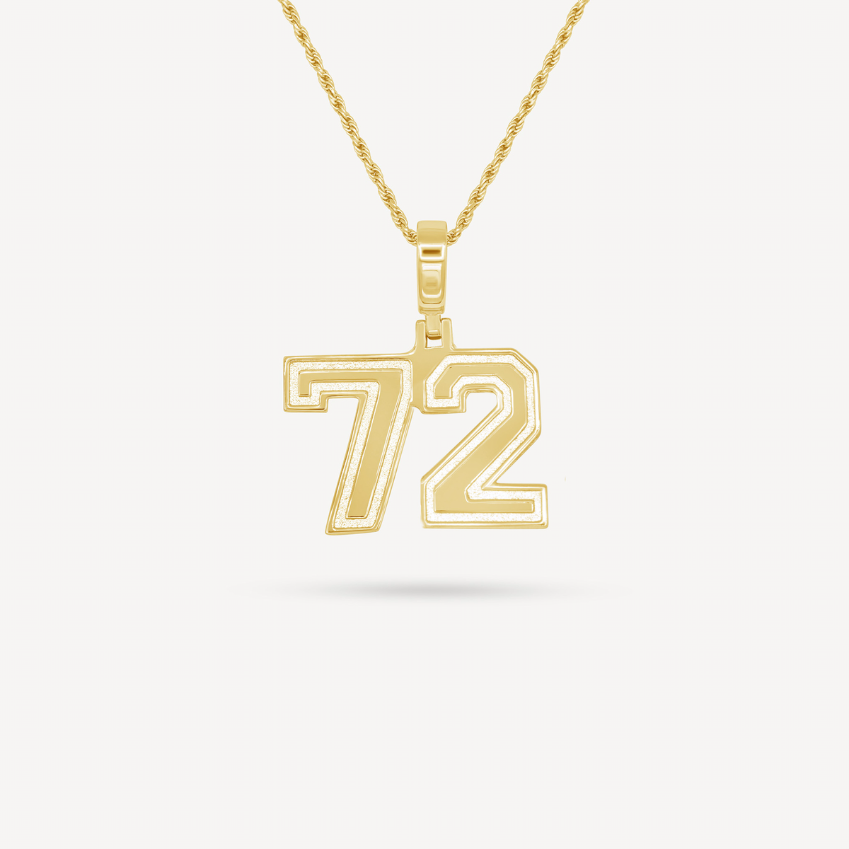 Gold Presidents Pendant and Chain - #72 Tj Millsap