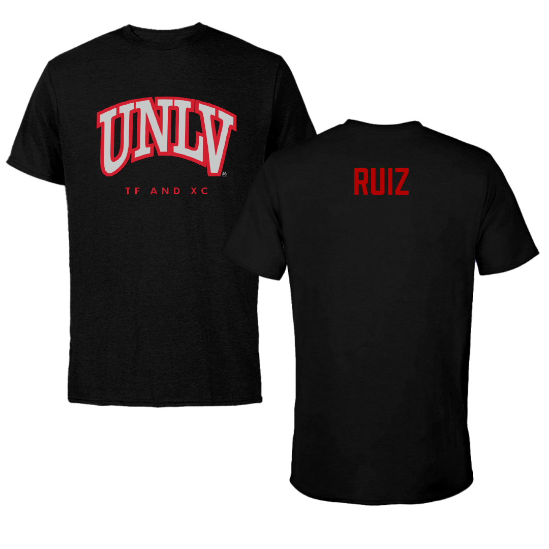 University of Nevada-Las Vegas TF and XC Black Performance Tee - Natalia Ruiz