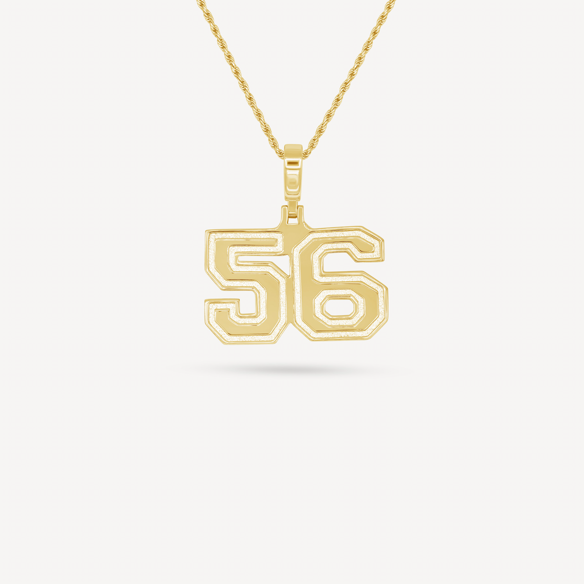 Gold Presidents Pendant and Chain - #56 Luke Atkinson
