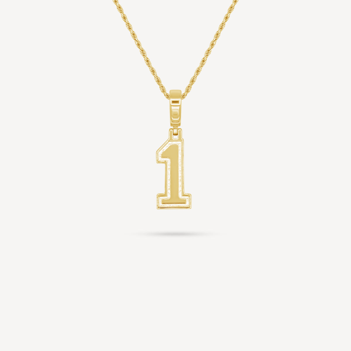 Gold Presidents Pendant and Chain - #1 Michael Roberts