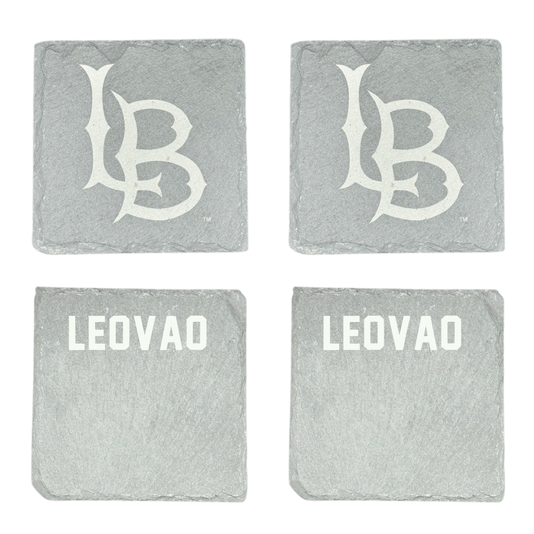 Long Beach State University Golf Stone Coaster (4 Pack)  - Jasmine Leovao