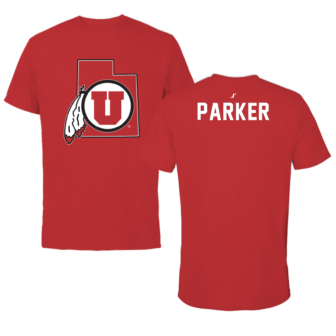 University of Utah Skiing Red State Performance Tee - Katie Parker