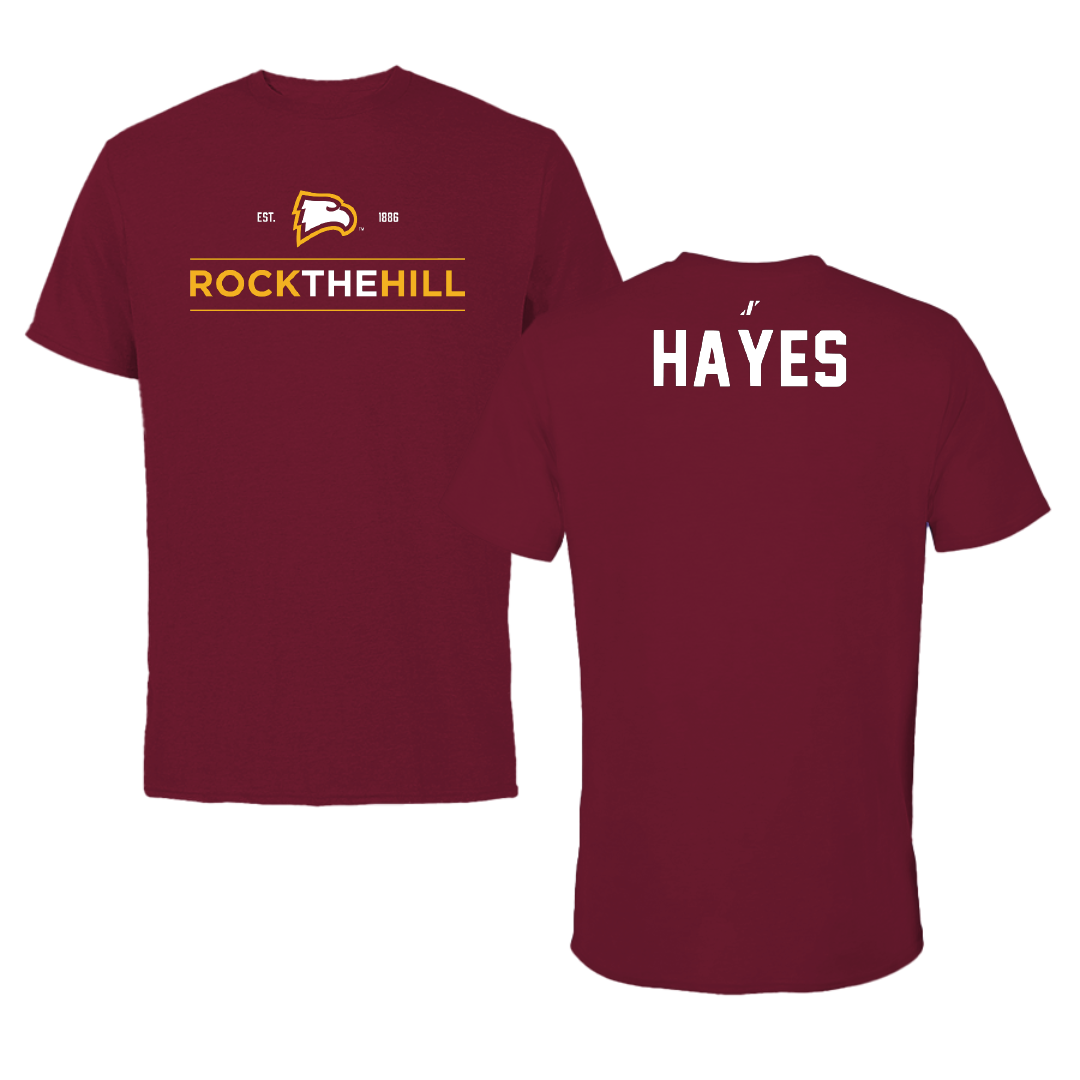 Winthrop University TF and XC Garnet General Tee - Michaela Hayes