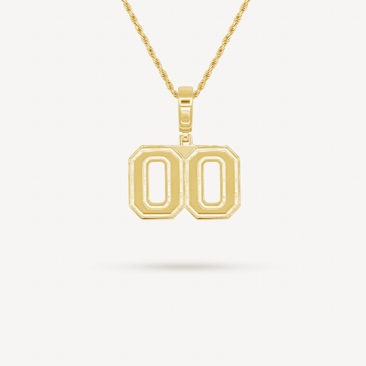 Gold Presidents Pendant and Chain - #00 Kayce Taylor