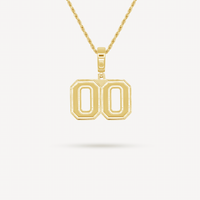 Gold Presidents Pendant and Chain - #00 Kayce Taylor