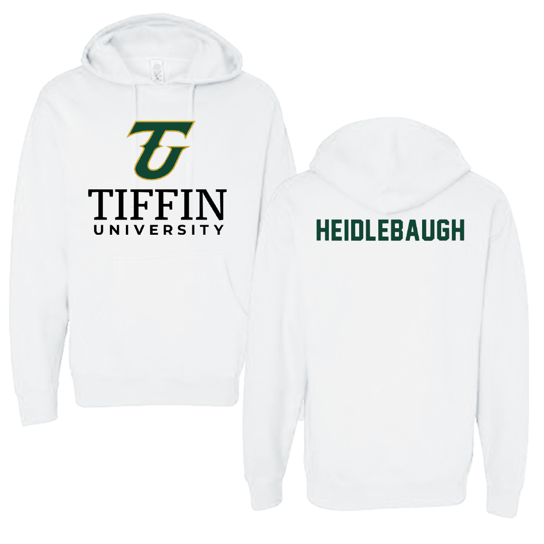 Tiffin University Wrestling White Hoodie - Lexis Heidlebaugh