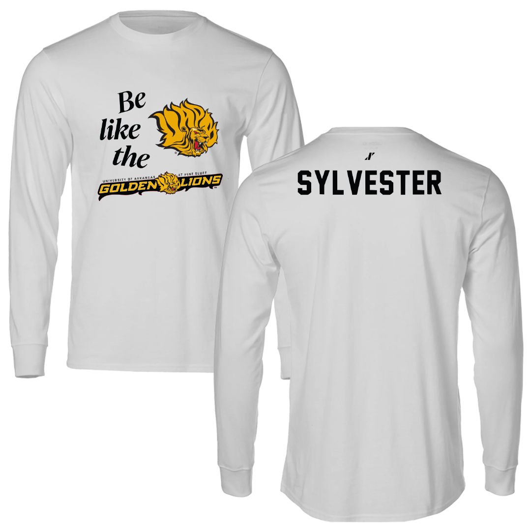 University of Arkansas-Pine Bluff TF and XC Light Gray Be Like Us Long Sleeve - Jared Sylvester
