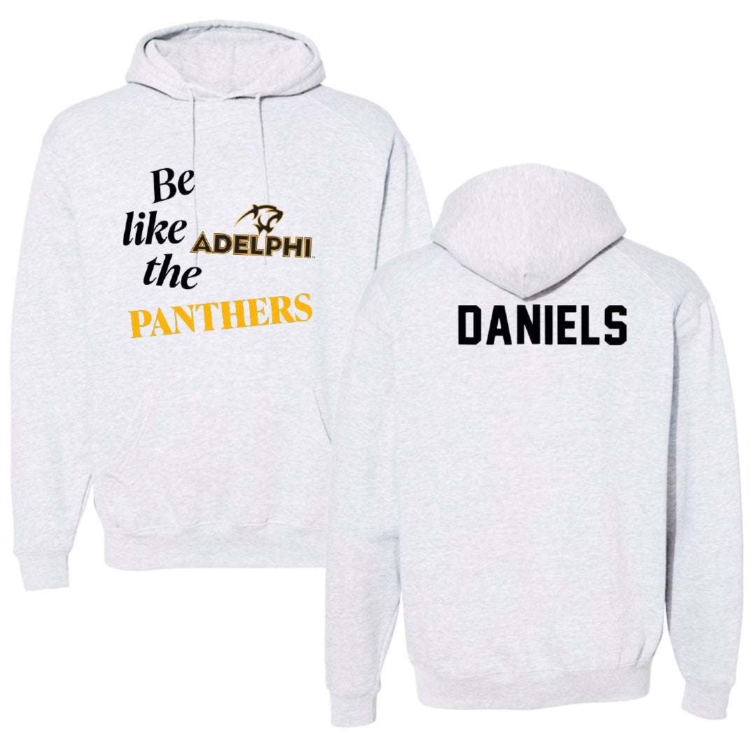 Adelphi University Dance Light Gray Be Like Us Hoodie - Katelyn Daniels