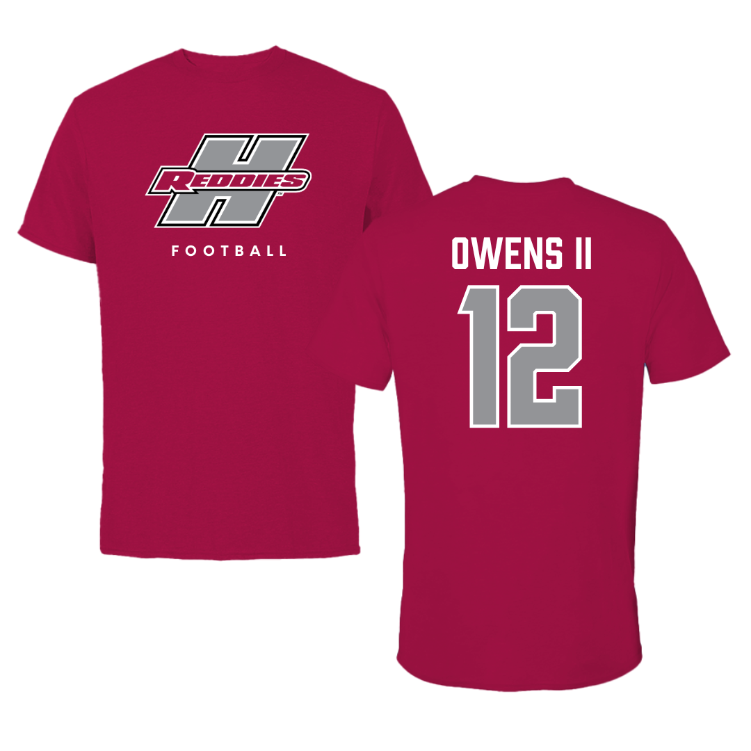 Henderson State University Football Cardinal Performance Tee - #12 Kirby Owens II
