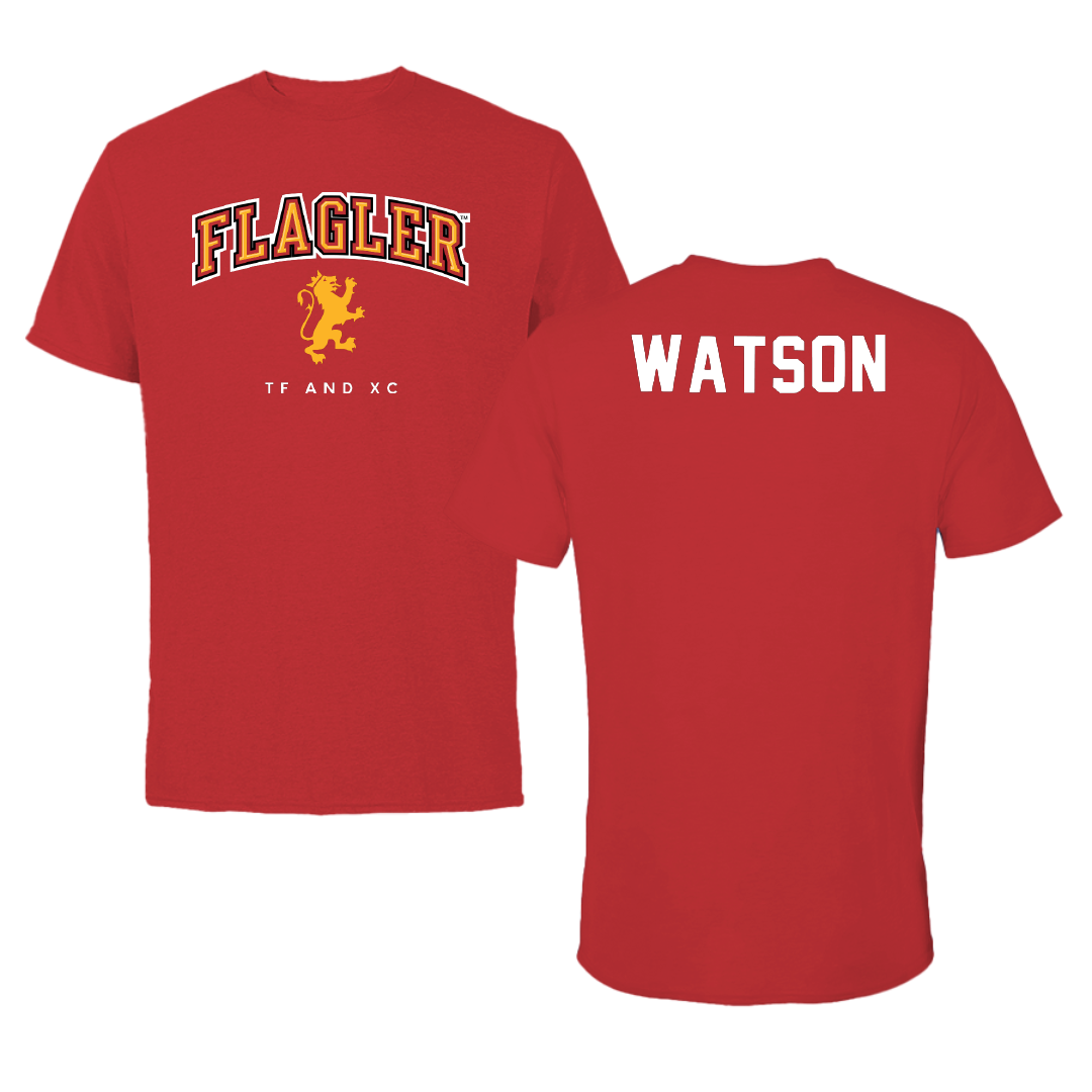 Flagler College TF and XC Red University Tee - Nathaniel Watson