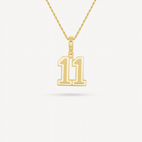 Gold Presidents Pendant and Chain - #11 Chris Mubiru