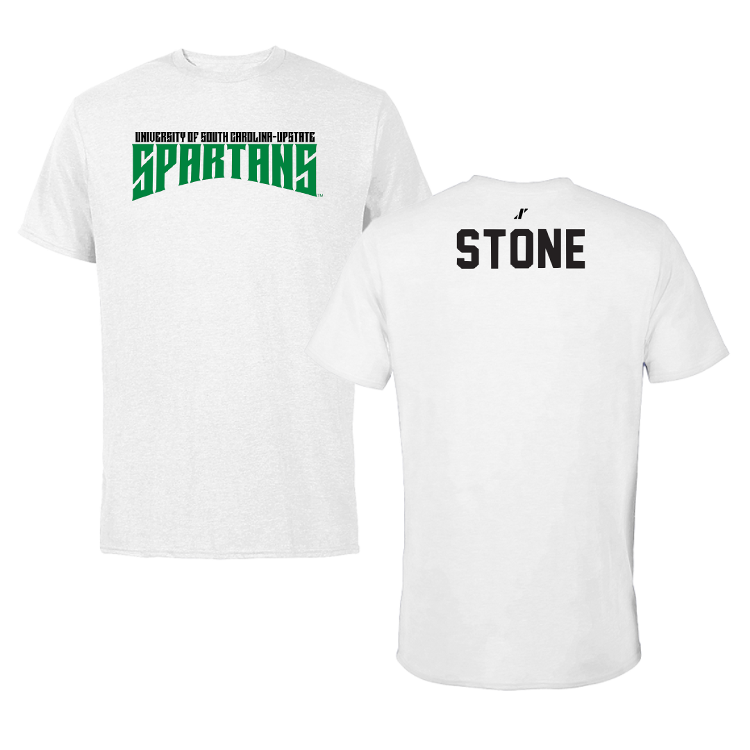 University of South Carolina-Upstate Golf White Classic Tee - Jackson Stone