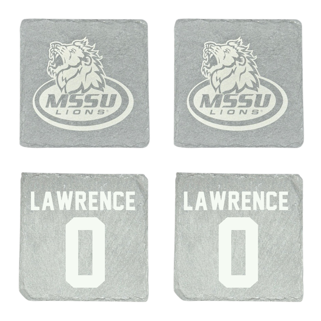 Missouri Southern State University Basketball Stone Coaster (4 Pack)  - #0 Jamari Lawrence