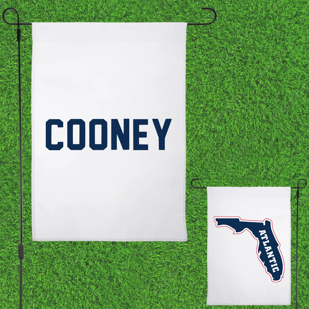 Florida Atlantic University Cheer White Garden Flag - Makenna Cooney
