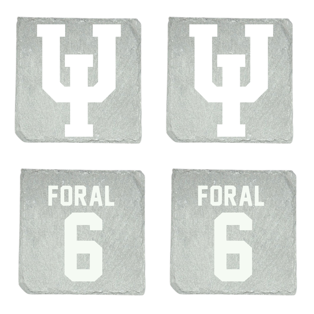 Upper Iowa University Softball Stone Coaster (4 Pack)  - #6 Kaitlin Foral