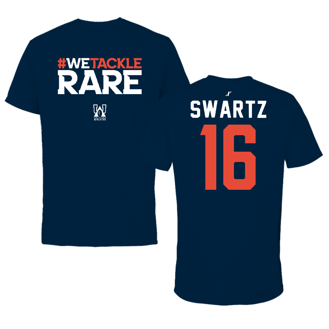 University of Illinois Baseball Navy Uplifting Athletes Performance Tee - #16 Jake Swartz
