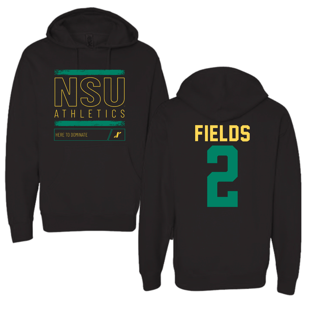 Norfolk State University Basketball Black Dominate Hoodie - #2 Niya Fields