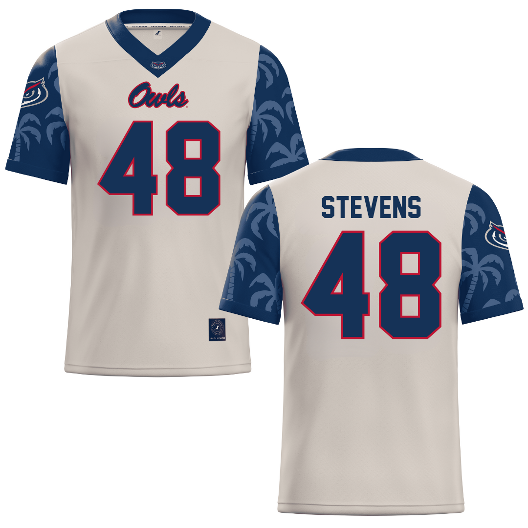 Florida Atlantic University Sand Football Jersey - #48 Dai'Sean Stevens