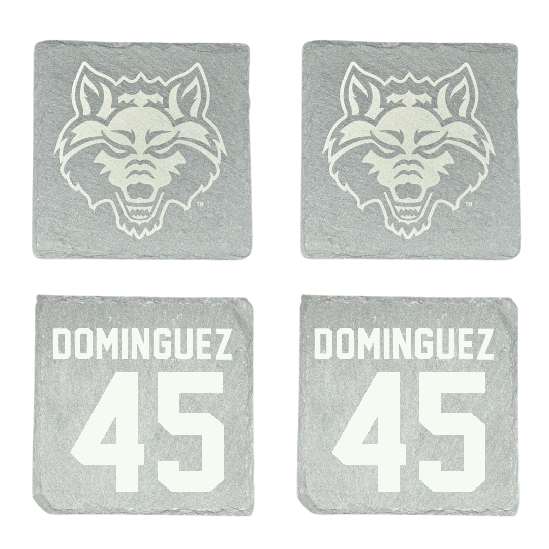 Arkansas State University Basketball Stone Coaster (4 Pack)  - #45 Dyondre Dominguez