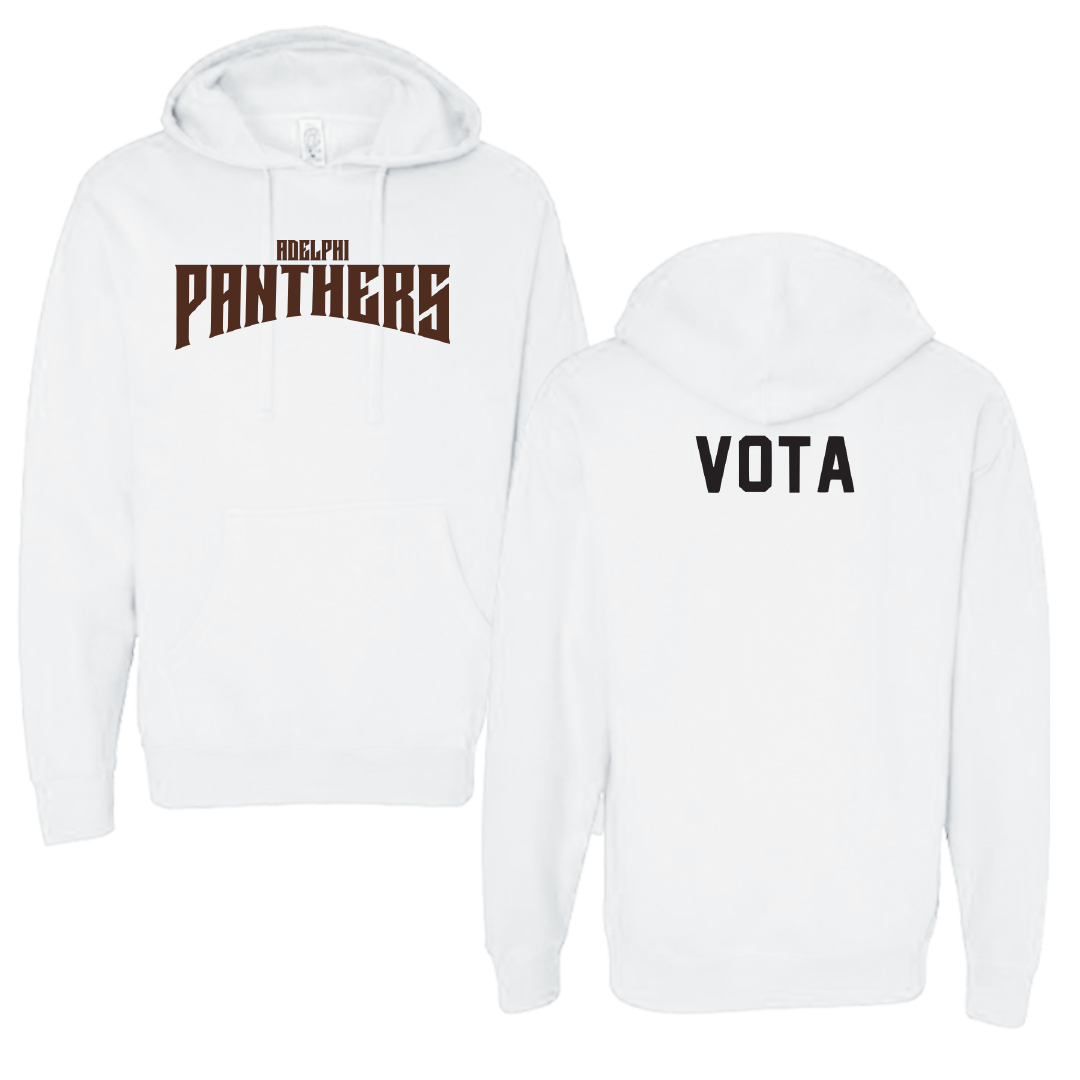Adelphi University Dance White Classic Hoodie - Grace Vota