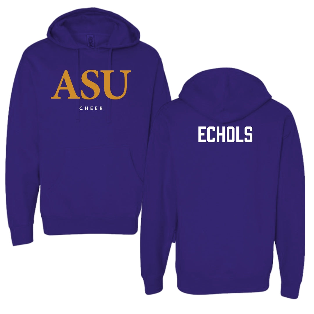 Alcorn State University Cheer Purple ASU Hoodie - Fallon Echols