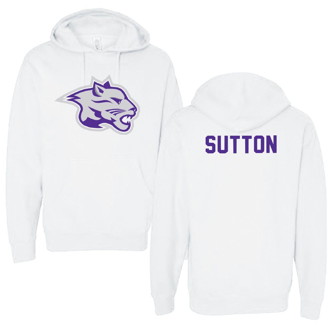 Young Harris College Cheer White Hoodie - Abbigayle Sutton