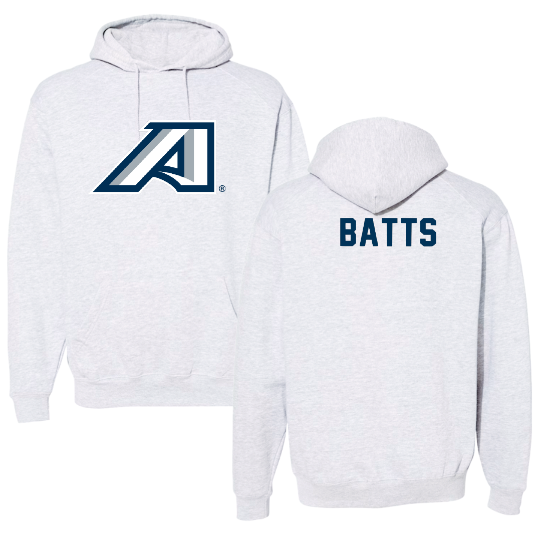 Augusta University TF and XC Gray Hoodie - David Batts