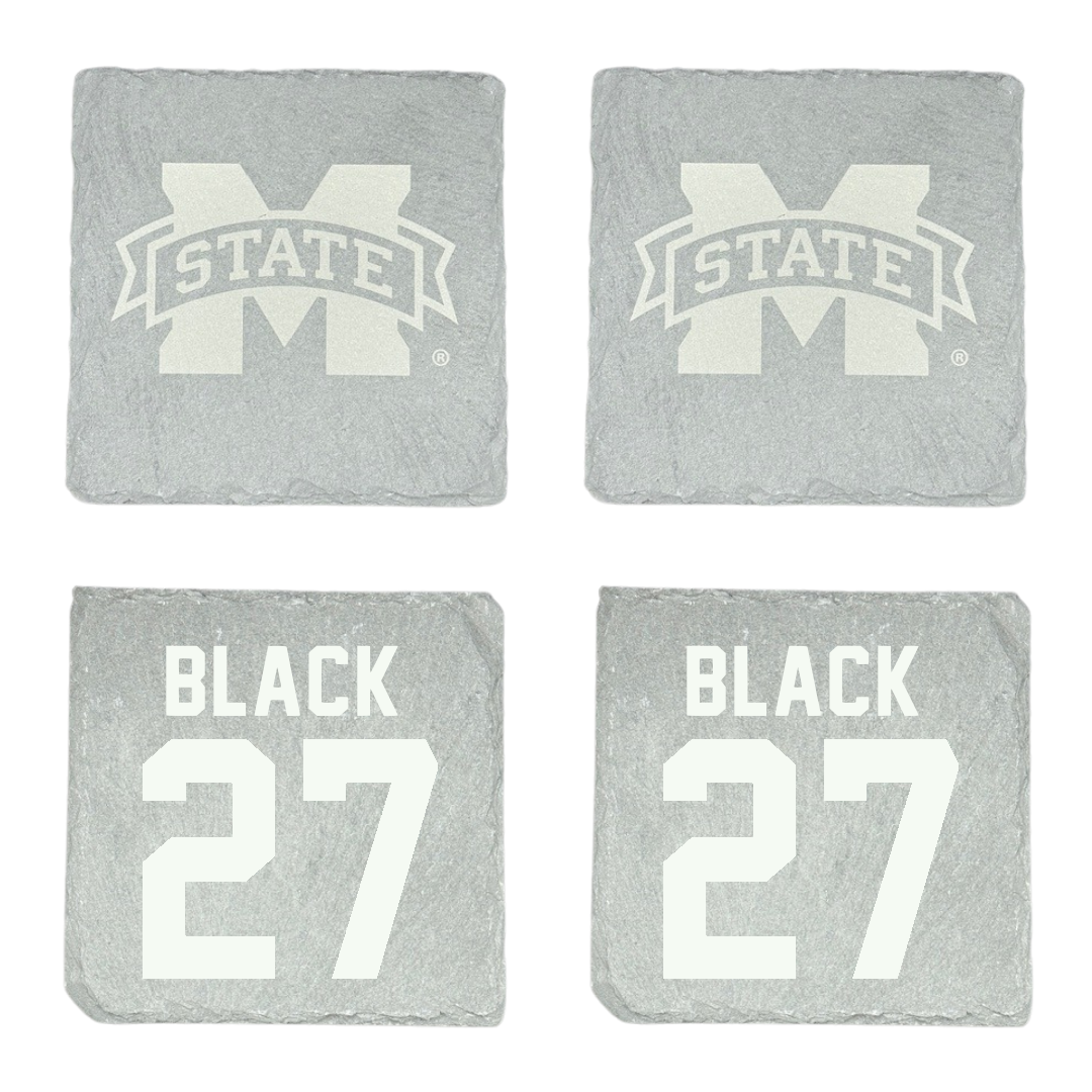 Mississippi State University Baseball Stone Coaster (4 Pack)  - #27 Gavin Black
