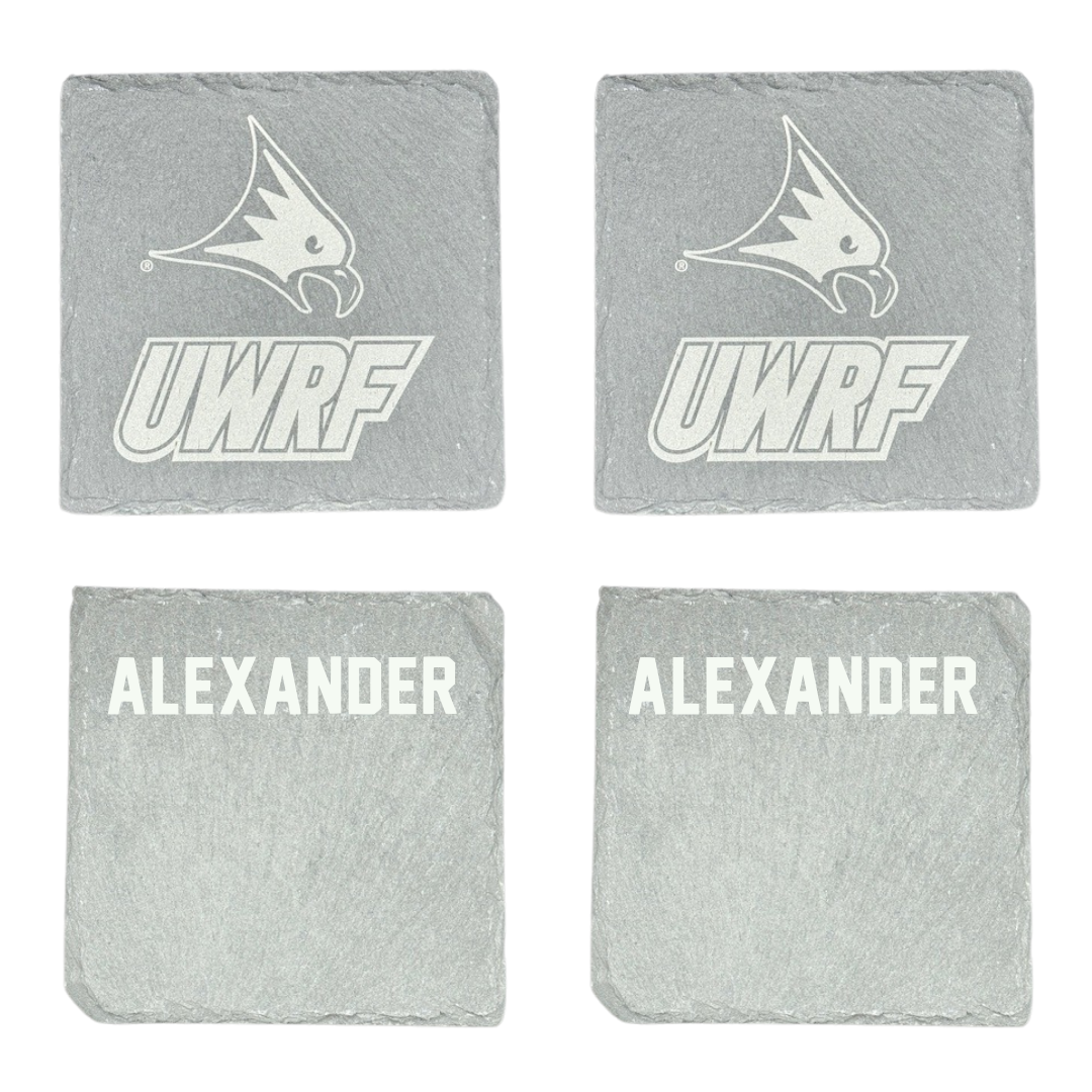 University of Wisconsin-River Falls TF and XC Stone Coaster (4 Pack)  - Joel Alexander