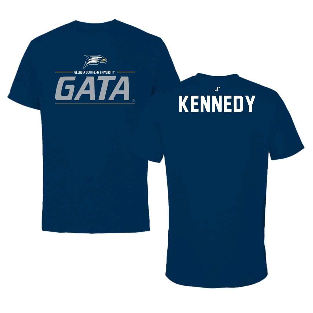 Georgia Southern University TF and XC Navy General Performance Tee - Alexandria Kennedy