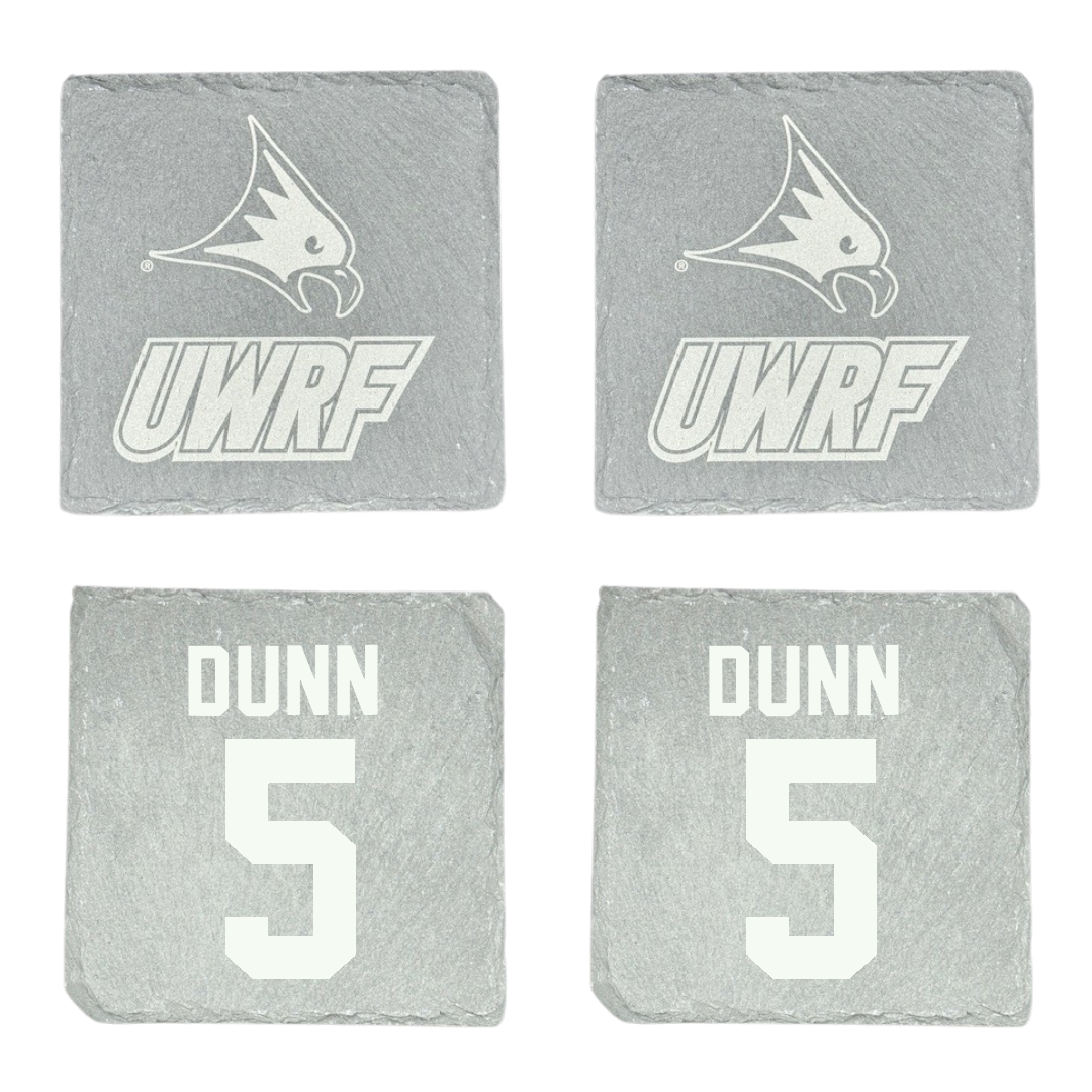 University of Wisconsin-River Falls Ice Hockey Stone Coaster (4 Pack)  - #5 Mackenzie Dunn