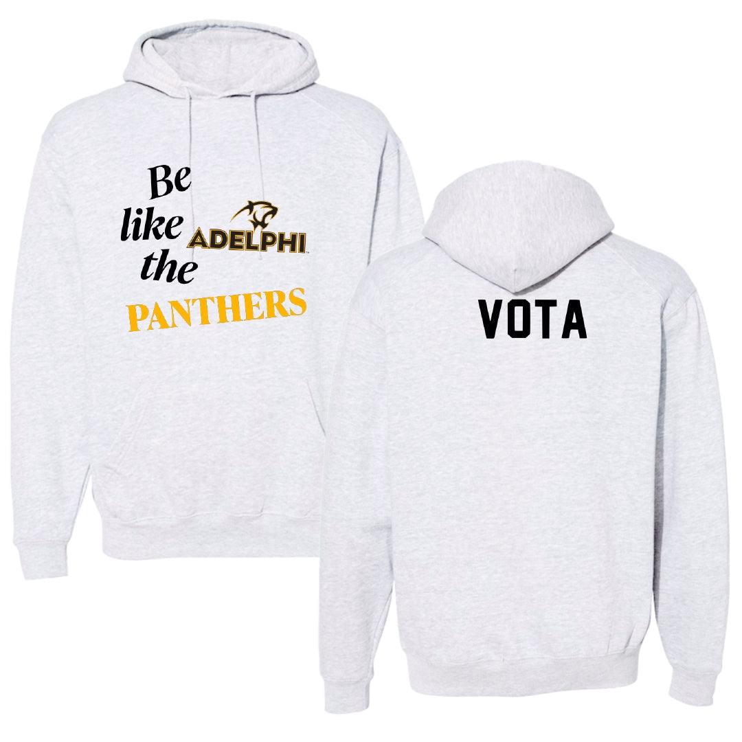 Adelphi University Dance Light Gray Be Like Us Hoodie - Grace Vota